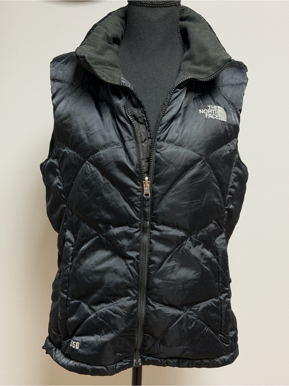 The North Face Aconcagua 550 Down Vest Black Puffer Women's Size M - Picture 2 of 11